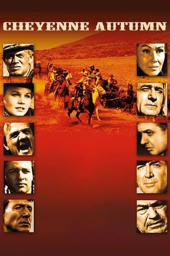 Movie poster for Cheyenne Autumn