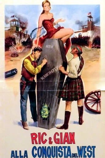 Movie poster for Rick and John, Conquerors of the West