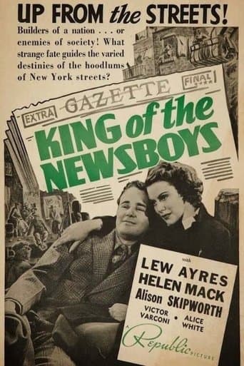 Movie poster for King of the Newsboys