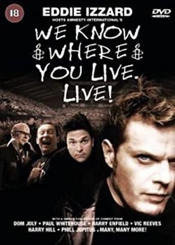 Movie poster for We Know Where You Live. Live!