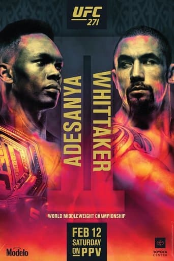 Movie poster for UFC 271: Adesanya vs. Whittaker 2