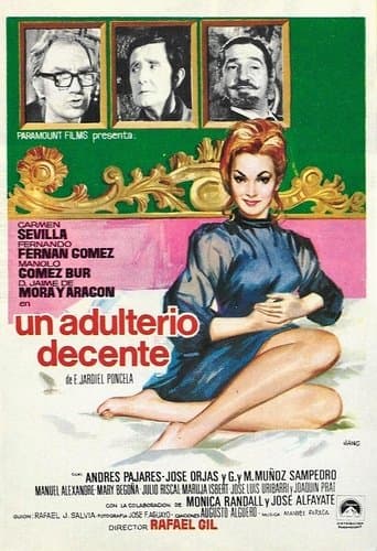 Movie poster for Un adulterio decente