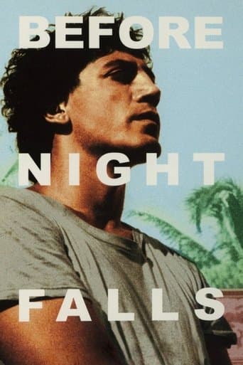 Movie poster for Before Night Falls