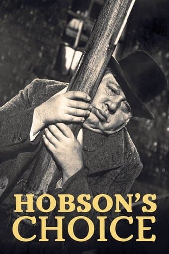 Movie poster for Hobson's Choice