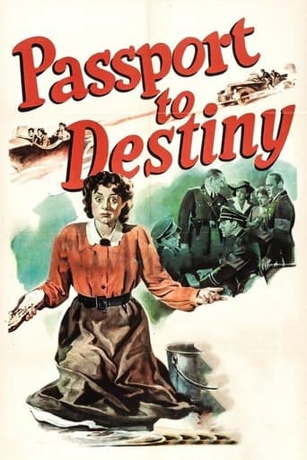 Movie poster for Passport to Destiny