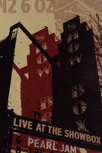 Movie poster for Pearl Jam: Live At The Showbox