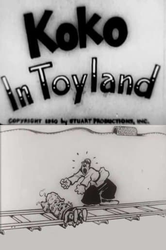 Movie poster for Koko in Toyland
