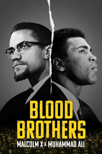 Movie poster for Blood Brothers: Malcolm X & Muhammad Ali