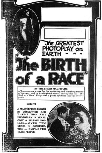 Movie poster for The Birth of a Race