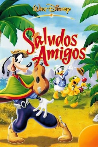 Movie poster for Saludos Amigos