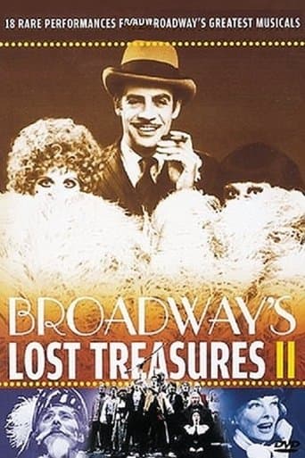 Movie poster for Broadway's Lost Treasures II