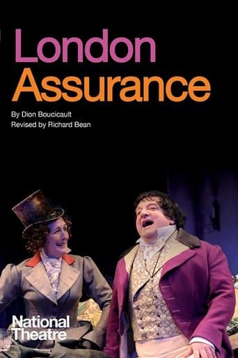Movie poster for National Theatre Live: London Assurance