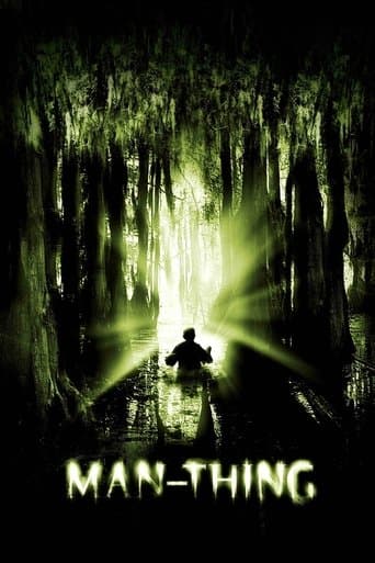 Movie poster for Man-Thing