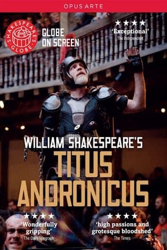 Movie poster for Titus Andronicus - Live at Shakespeare's Globe