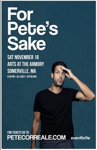 Movie poster for Pete Correale: For Pete's Sake