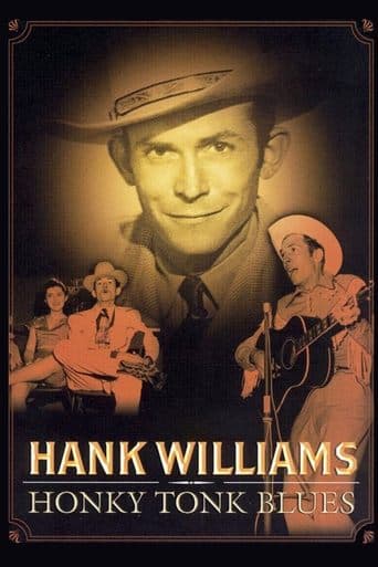 Movie poster for Hank Williams: Honky Tonk Blues