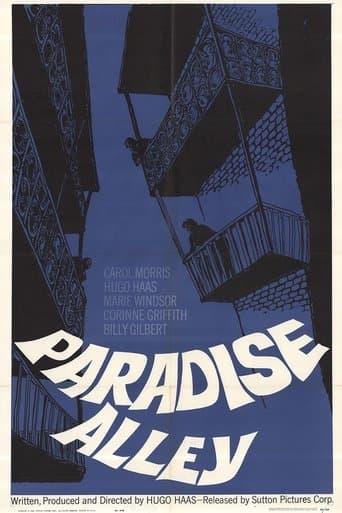 Movie poster for Paradise Alley