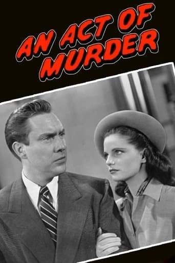 Movie poster for An Act of Murder