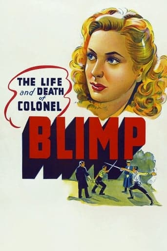 Movie poster for The Life and Death of Colonel Blimp