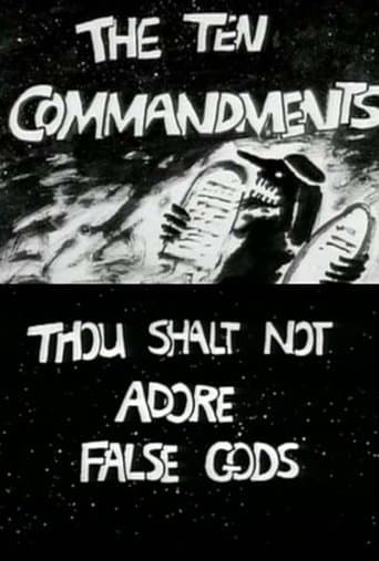 Movie poster for The Ten Commandments Number 1: Thou Shalt Not Adore False Gods