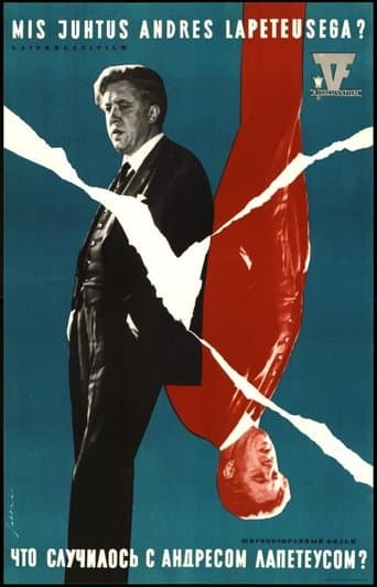 Movie poster for What Happened To Andres Lapeteus?