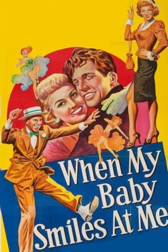 Movie poster for When My Baby Smiles at Me