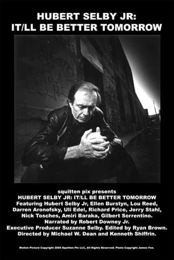 Movie poster for Hubert Selby Jr: It/ll Be Better Tomorrow