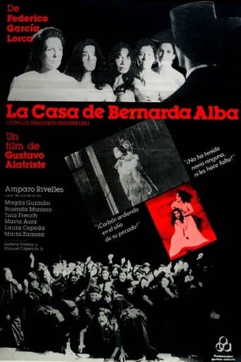 Movie poster for La casa de Bernarda Alba