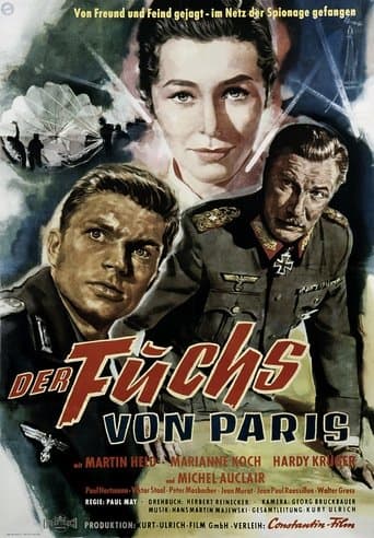 Movie poster for The Fox of Paris