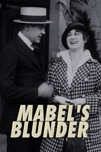 Movie poster for Mabel's Blunder