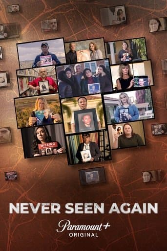Movie poster for Never Seen Again