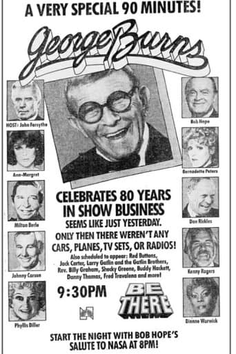 Movie poster for George Burns Celebrates 80 Years in Show Business