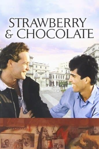 Movie poster for Strawberry and Chocolate