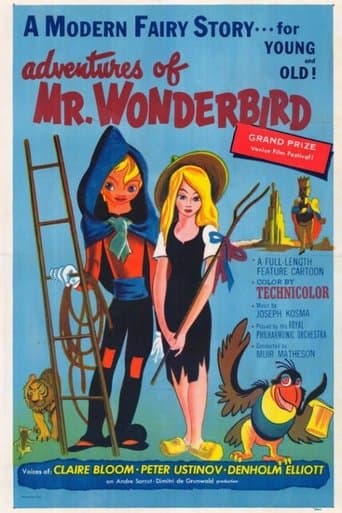 Movie poster for The Curious Adventures of Mr. Wonderbird