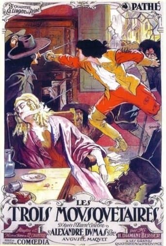 Movie poster for The Three Musketeers