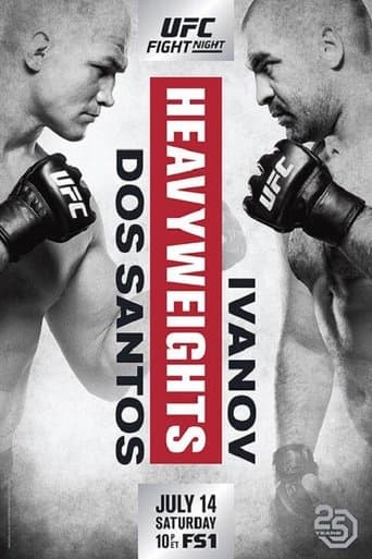 Movie poster for UFC Fight Night 133: dos Santos vs. Ivanov