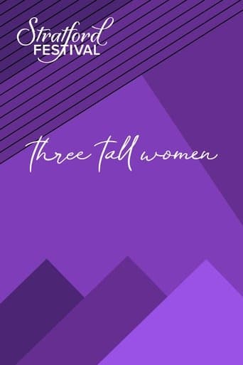 Movie poster for Three Tall Women