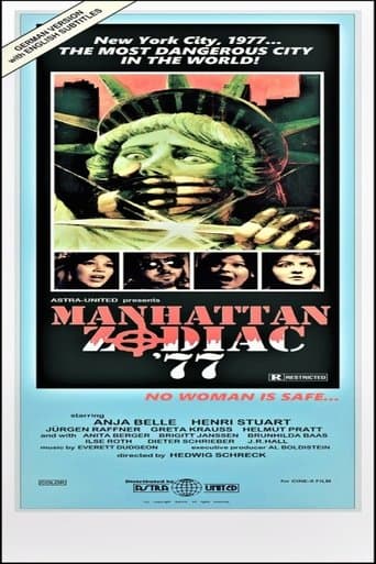 Movie poster for Manhattan Zodiac '77