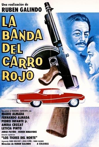 Movie poster for La Banda del Carro Rojo