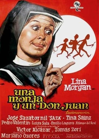 Movie poster for Una monja y un Don Juan
