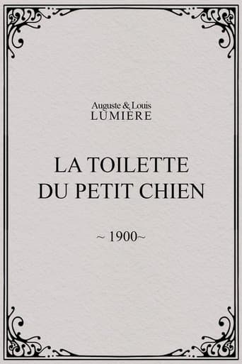 Movie poster for La toilette du petit chien