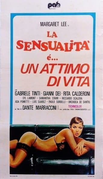 Movie poster for La sensualità è un attimo di vita