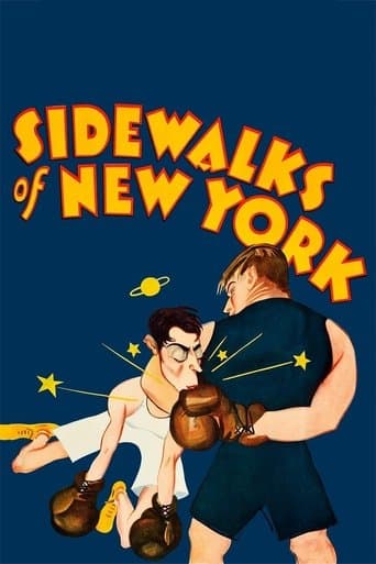 Movie poster for Sidewalks of New York