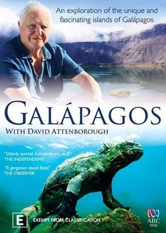 Movie poster for Galapagos with David Attenborough