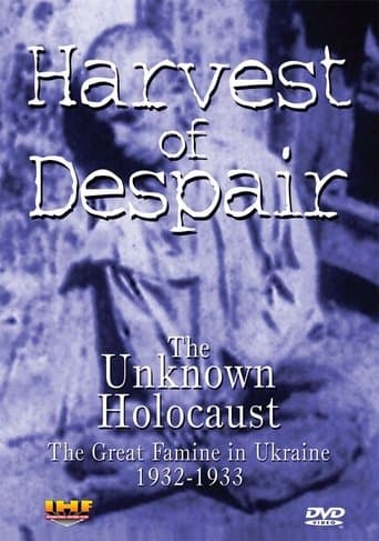 Movie poster for Harvest of Despair