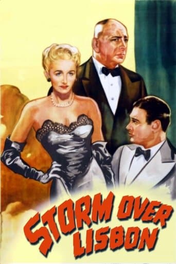 Movie poster for Storm Over Lisbon