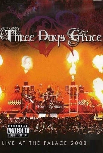 Movie poster for Three Days Grace - Live at the Palace