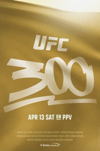 Movie poster for UFC 300: Pereira vs. Hill
