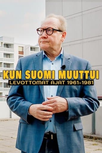 Movie poster for Kun Suomi muuttui - levottomat ajat 1961–1981