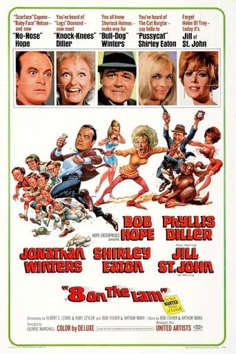Movie poster for Eight on the Lam